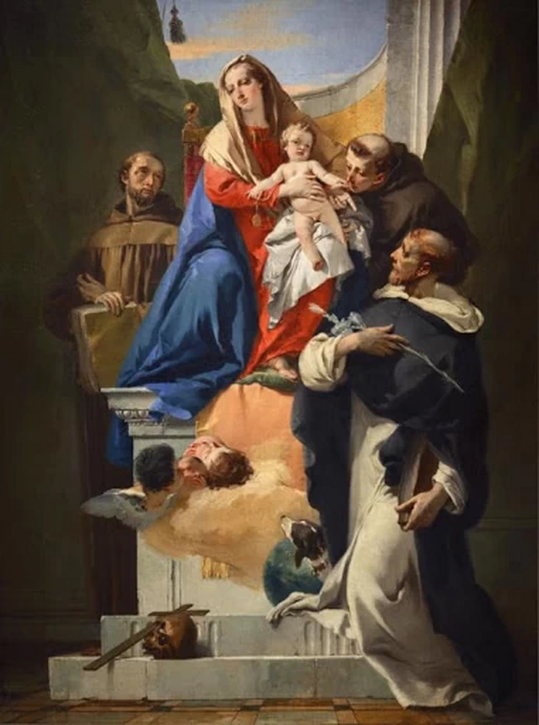 Madonna con santi